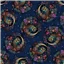 Animals Night Garden Owls Dark Blue