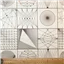 Shapes Spirographs In Tiles Brown - photo 2