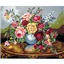 Tapestry Canvas Large Still Flowers