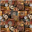 Steam Punk Time Travel Luggage Brn