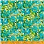 Flowers Alfie Green Blue Floral