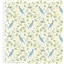 Flowers Birds In Nature Among Leaves Cream