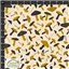 Flowers Bird Move Mushroom Cream Background