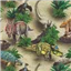 Children Giants Dinosaur Sand