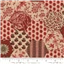 French General La Vie Rogue Hexagon Red Pattern