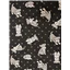 Fabric Yaku 66530 4 Black Dogs - photo 1