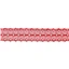 Lace Eyelet 30mm Red 60263 - photo 1