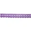 Lace Nylon Flat 20mm Purple 62513