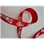 Ribbon 22603 25mm Satin Red Butterfly - photo 1