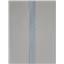 Ribbon Ancona Candy Stripe Blue 9mm - photo 2