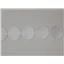 Fancy Circles 20mm White