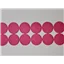 Fancy Circles 30mm Bright Pink