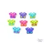 Jesse James 1835 Butterflies Button Fun