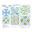 Patchwork Panel Fruit Bowls Blue