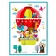 Patchwork Panel Flying High Hot Air Balloon