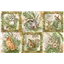 Patchwork Panel Forest Animals Water Colour