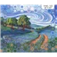 Patchwork Panel The Road Home Scene