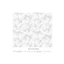 DMC Printed 14ct Aida Grey Petals