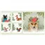 Patchwork Panel Christmas Fox and Animals
