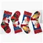 Patchwork Panel Stocking Twas The Night