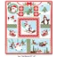 Patchwork Panel Laughing All The Way