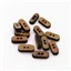 Button 163710 24L Oblong Wood Small