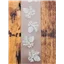 Ribbon Luxe Pine Cones Latte White 38mm