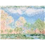 Patchwork Panel Tribut To Monet Tree Scene