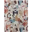 Fabric Omono 66940 2 Birds Neutral - photo 1