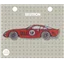 Motif Racing Car Red