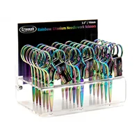 Scissors Rainbow Titanium 3.5 Inch