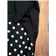 Fabric Lucy Black White Spot Sweatshirting - photo 2