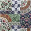 Flowers Muko Black Green Tiles