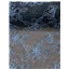 Fabric Embroidered Navy Mesh 95cm - photo 2