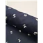 Fabric Cotton Embroidered Navy - photo 1
