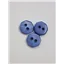 Button Octagon 10mm Cornflower