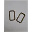 Rectangle Antique Brass 32mm