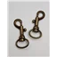 H26 Hook 19mm Antique Brass Clip
