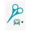 DMC Scissor Needle Mind Set Teal
