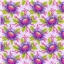 Tula Pink Floral Reef Friends and Anemones Ultraviolet