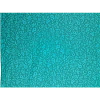Christmas Alison Glass Light Teal On Dark Motifs