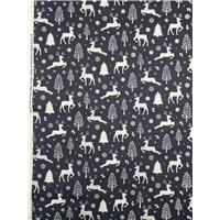 Christmas 81730 5 Reindeer Navy