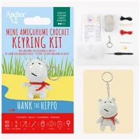 Anchor Mini Key Ring Hank the Hippo