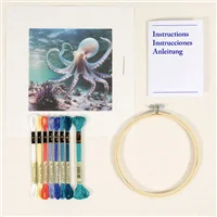 DMC Cross Stitch Kit Octopus