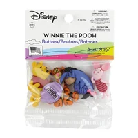 JJ7729 Winne The Pooh Buttons