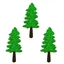 Jesse James 12376 Green Glitter Tree