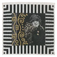 Motif 30630 Woven Art Deco Black and White