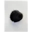 Faux Fur Pom Pom 60-70mm 1 Black