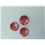 Button SA 1468a 24 Red Rose Shank