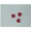 Button IA 42302 24 141 Coral Stripe